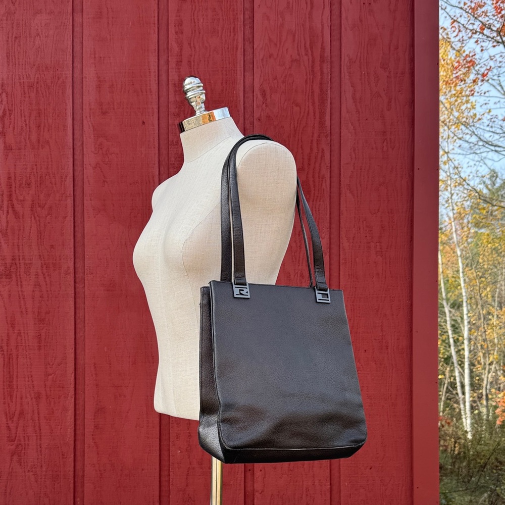 RALPH LAUREN Leather Vintage Shoulder Bag